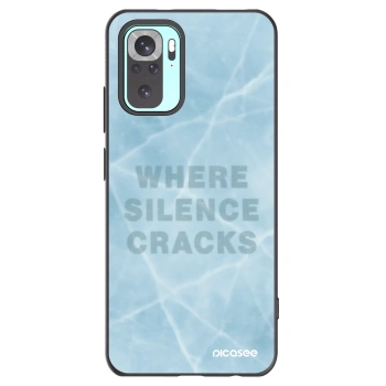 Picasee silikónový čierny obal pre Xiaomi Redmi Note 10 Pro - SILENCE