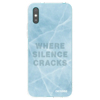 Picasee silikónový prehľadný obal pre Xiaomi Redmi 9AT - SILENCE