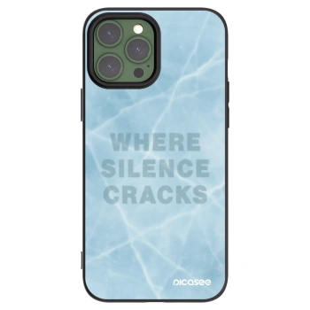 Picasee silikónový čierny obal pre Apple iPhone 13 Pro Max - SILENCE