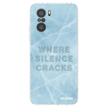 Picasee silikónový prehľadný obal pre Xiaomi Poco F3 - SILENCE