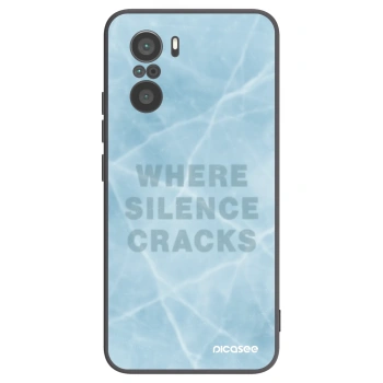 Picasee silikónový čierny obal pre Xiaomi Poco F3 - SILENCE