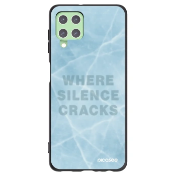 Picasee silikónový čierny obal pre Samsung Galaxy A22 A225F 4G - SILENCE