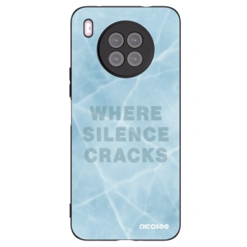 Picasee silikónový čierny obal pre Huawei Nova 8i - SILENCE