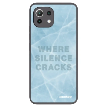 Picasee silikónový čierny obal pre Xiaomi 11 Lite 5G NE - SILENCE
