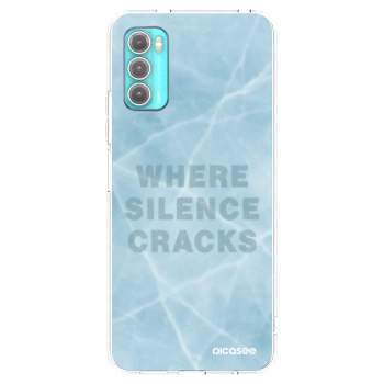 Picasee silikónový prehľadný obal pre Motorola Moto G60 - SILENCE