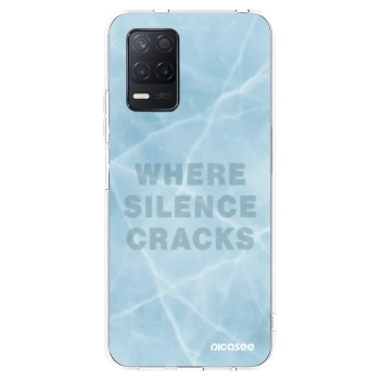 Picasee silikónový prehľadný obal pre Realme 8 5G - SILENCE