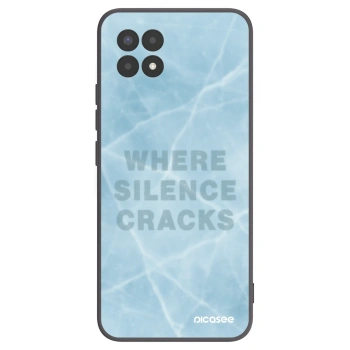 Picasee silikónový čierny obal pre Realme 8i - SILENCE