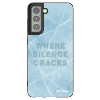 Picasee silikónový čierny obal pre Samsung Galaxy S21 FE 5G - SILENCE