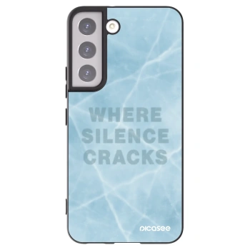 Picasee silikónový čierny obal pre Samsung Galaxy S22 5G - SILENCE