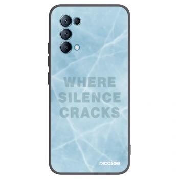 Picasee silikónový čierny obal pre OPPO Reno 5 5G - SILENCE