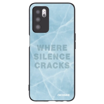 Picasee silikónový čierny obal pre OPPO A16s - SILENCE