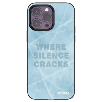 Picasee silikónový čierny obal pre Apple iPhone 14 Pro Max - SILENCE