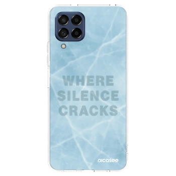 Picasee silikónový prehľadný obal pre Samsung Galaxy M53 5G - SILENCE