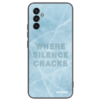 Picasee silikónový čierny obal pre Samsung Galaxy M13 M135F - SILENCE