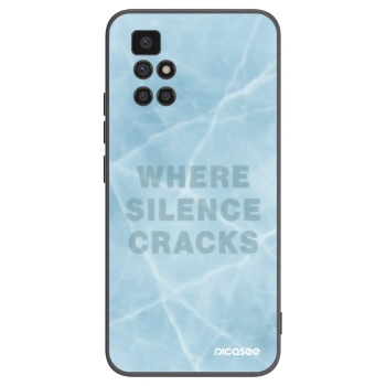 Picasee silikónový čierny obal pre Xiaomi Redmi 10 (2022) - SILENCE