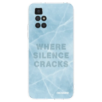 Picasee silikónový prehľadný obal pre Xiaomi Redmi 10 (2022) - SILENCE