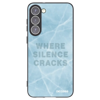 Picasee silikónový čierny obal pre Samsung Galaxy S23+ 5G - SILENCE