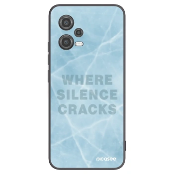 Picasee silikónový čierny obal pre Xiaomi Poco X5 - SILENCE