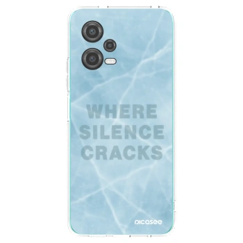 Picasee silikónový prehľadný obal pre Xiaomi Poco X5 - SILENCE