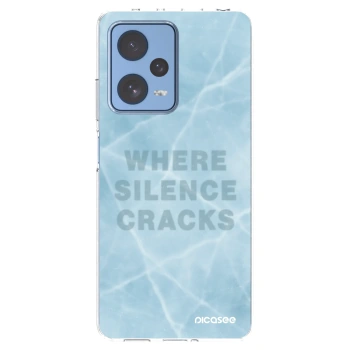 Picasee silikónový prehľadný obal pre Xiaomi Redmi Note 12 Pro 5G - SILENCE