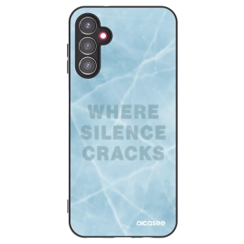 Picasee silikónový čierny obal pre Samsung Galaxy A14 4G A145R - SILENCE