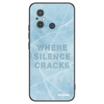 Picasee silikónový čierny obal pre Xiaomi Redmi 12C - SILENCE