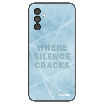 Picasee silikónový čierny obal pre Samsung Galaxy A04s A047F - SILENCE