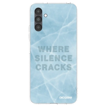 Picasee silikónový prehľadný obal pre Samsung Galaxy A04s A047F - SILENCE