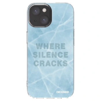 Picasee silikónový prehľadný obal pre Apple iPhone 15 - SILENCE