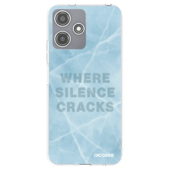 Picasee silikónový prehľadný obal pre Xiaomi Redmi 12 5G - SILENCE