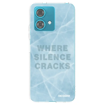 Picasee silikónový prehľadný obal pre Motorola Edge 40 Neo - SILENCE