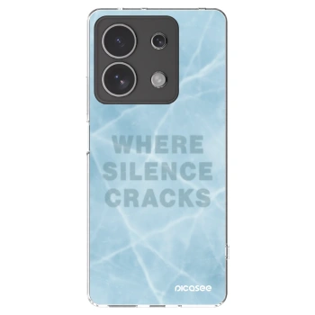 Picasee silikónový prehľadný obal pre Xiaomi Redmi Note 13 4G - SILENCE