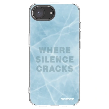 Picasee silikónový prehľadný obal pre Apple iPhone 16e - SILENCE