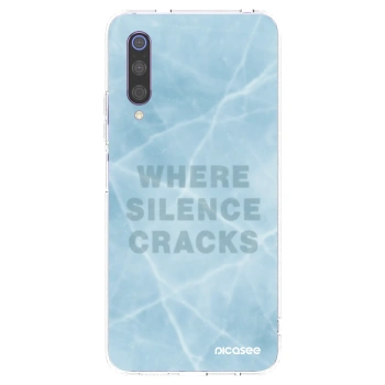 Picasee silikónový prehľadný obal pre Xiaomi Mi 9 - SILENCE