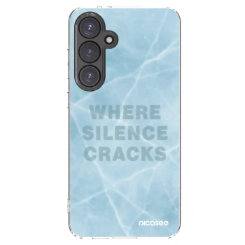 Picasee silikónový prehľadný obal pre Samsung Galaxy S24 FE S721B - SILENCE