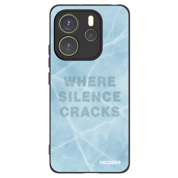 Picasee silikónový čierny obal pre Xiaomi Redmi Note 14 4G - SILENCE