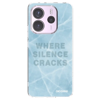 Picasee silikónový prehľadný obal pre Xiaomi Redmi Note 14 4G - SILENCE