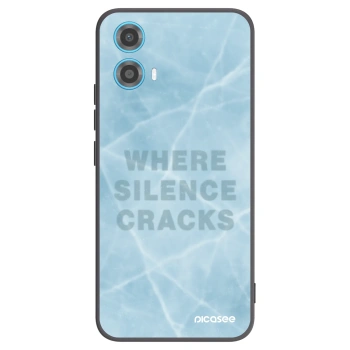 Picasee silikónový čierny obal pre Motorola Moto G34 5G - SILENCE