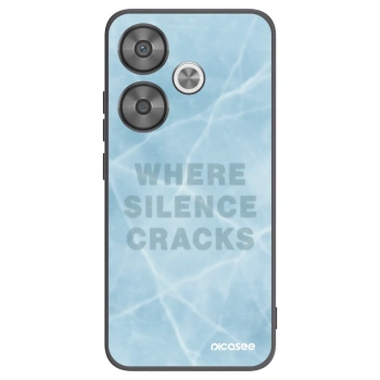 Picasee silikónový čierny obal pre Xiaomi Poco F6 - SILENCE