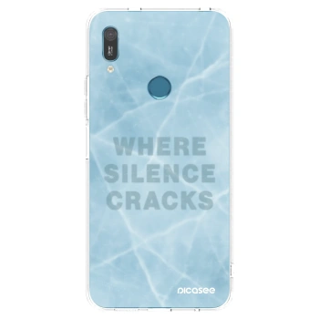 Picasee silikónový prehľadný obal pre Huawei Y6 2019 - SILENCE