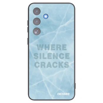 Picasee silikónový čierny obal pre Samsung Galaxy S25 FE 5G - SILENCE