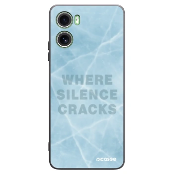 Picasee silikónový čierny obal pre Motorola Moto G06 - SILENCE