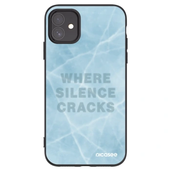 Picasee silikónový čierny obal pre Apple iPhone 11 - SILENCE