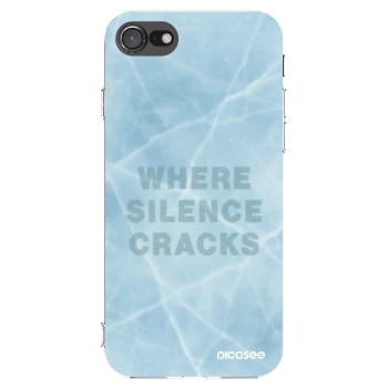 Picasee silikónový prehľadný obal pre Apple iPhone 8 - SILENCE