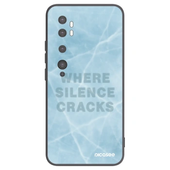Picasee silikónový čierny obal pre Xiaomi Mi Note 10 (Pro) - SILENCE
