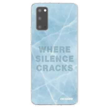 Picasee silikónový prehľadný obal pre Samsung Galaxy S20 G980F - SILENCE