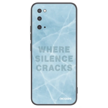 Picasee silikónový čierny obal pre Samsung Galaxy S20 G980F - SILENCE