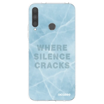 Picasee silikónový prehľadný obal pre Huawei P40 Lite E - SILENCE