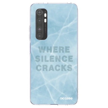Picasee silikónový prehľadný obal pre Xiaomi Mi Note 10 Lite - SILENCE