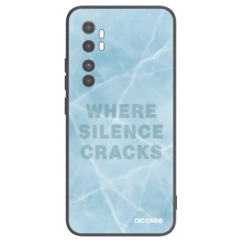 Picasee silikónový čierny obal pre Xiaomi Mi Note 10 Lite - SILENCE
